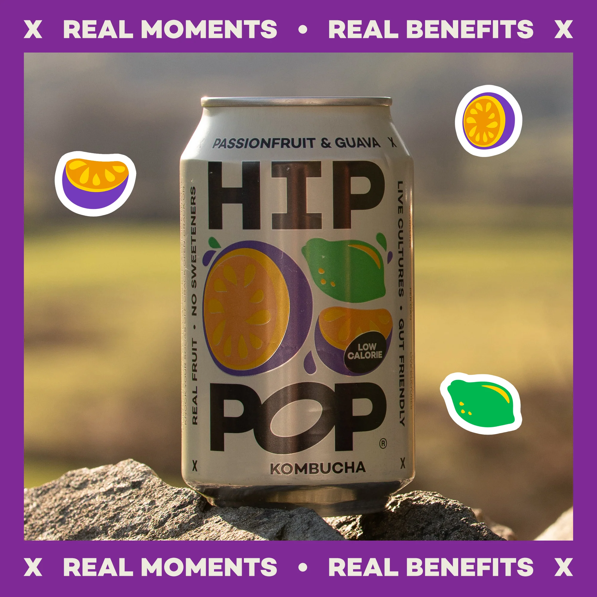 Passionfruit & Guava CBD Kombucha - Image 4